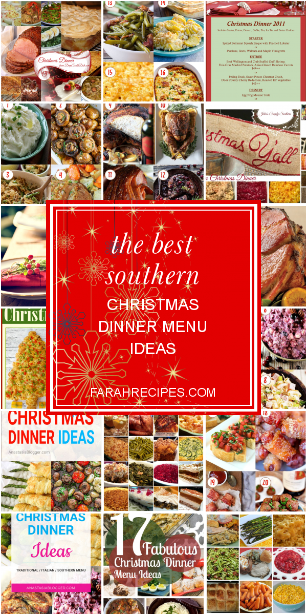 The Best Southern Christmas Dinner Menu Ideas Most Popular Ideas Of All Time 4196